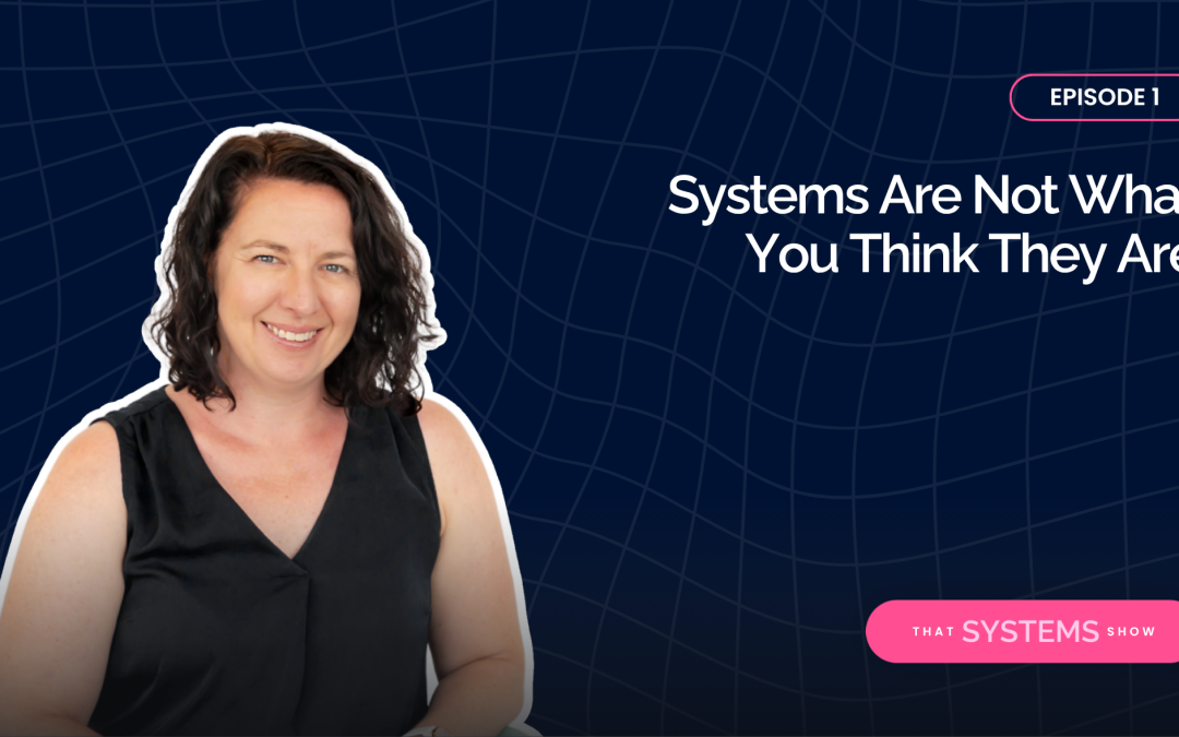 Systems Are Not What You Think They Are | Episode 1